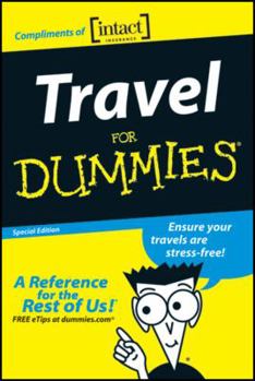 Paperback Travel for Dummies, Special Edition (Custom) Book