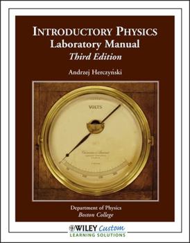 Paperback Introductory Physics Lab Manual Custom Book