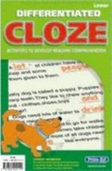 Paperback Differentiated Cloze: Middle (Differentiated Cloze: Activities to Develop Reading Comprehension) Book