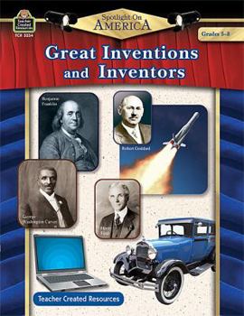 Paperback Spotlight on America: Great Inventions & Inventors Book