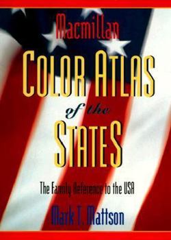 Paperback MacMillan Color Atlas of the States Book