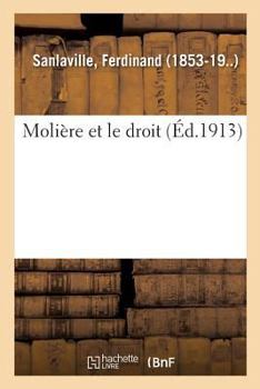 Paperback Molière Et Le Droit [French] Book