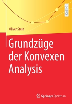 Paperback Grundzüge Der Konvexen Analysis [German] Book