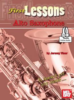 Paperback First Lessons Alto Saxophone Book