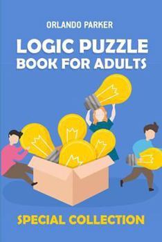 Paperback Logic Puzzle Book For Adults: Koburin Puzzles Book