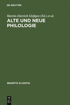 Hardcover Alte und neue Philologie [German] Book