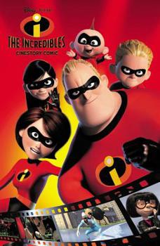 Paperback Disney/Pixar the Incredibles Cinestory Comic Book