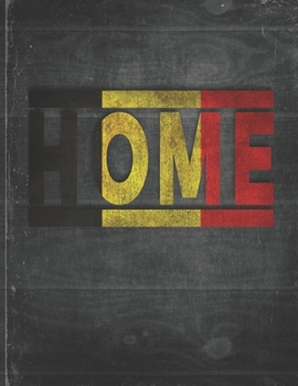 Home: Belgium Flag Personalized Retro Gift for Belgian Retired Coworker Friend Party  Undated Planner Daily Weekly Monthly Calendar Organizer Journal