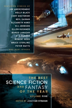 Paperback The Best Science Fiction and Fantasy of the Year Volume 5 Book