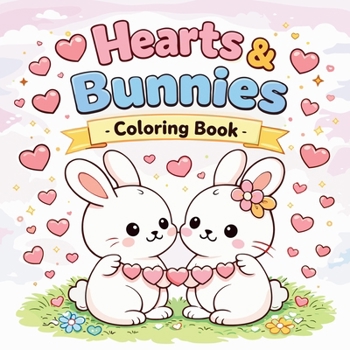 Paperback Hearts and Bunnies - Coloring Book