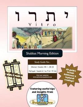 Paperback Bar/Bat Mitzvah Survival Guides: Yitro (Shabbat am) Book