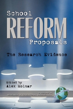 Paperback School Reform Proposals: The Research Evidence Book