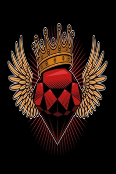 Diamond Tattoo notebook: Notebook, Diary and Journal with 120 Lined Pages with valuable tattoo