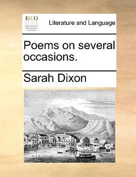 Paperback Poems on several occasions. Book