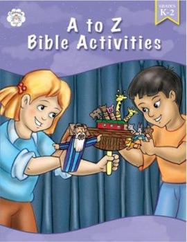 Paperback A to Z Bible Activities Book