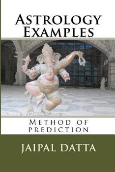 Paperback Astrology Examples: Method of predictions Book