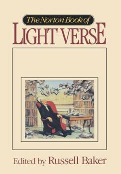 Hardcover Norton Book of Light Verse Book