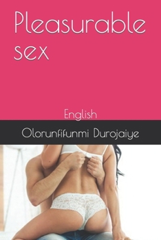 Paperback Pleasurable sex: English Book