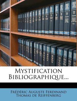 Paperback Mystification Bibliographique... [French] Book