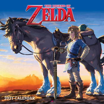 Calendar The Legend of Zelda 2021 Wall Calendar Book