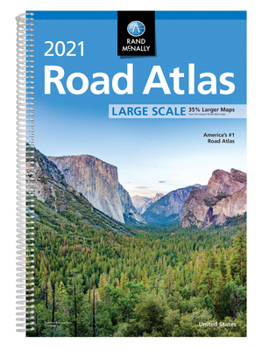 Paperback Rand McNally 2021 Large Scale Road Atlas Book