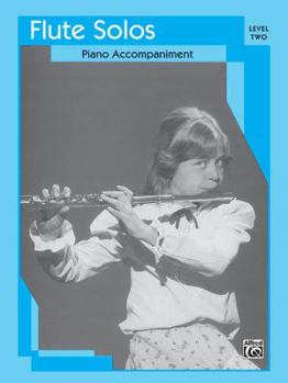 Paperback Flute Solos, Level 2: Piano Accompaniment Book