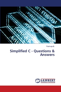 Paperback Simplified C - Questions & Answers Book