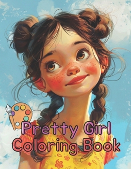 Pretty Girl Coloring Book: Pretty Girl Coloring Book: Express Your Inner Artist