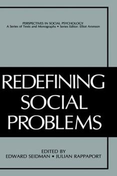 Hardcover Redefining Social Problems Book
