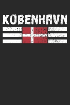 Paperback Notebook: Copenhagen Kobenhavn Ruled 6x9 120 Pages Book