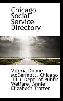 Paperback Chicago Social Service Directory Book