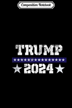 Composition Notebook: Trump 45 Squared 2020 Second Presidential Term Gifts  Journal/Notebook Blank Lined Ruled 6x9 100 Pages