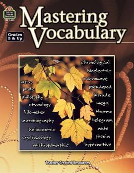 Paperback Mastering Vocabulary Book