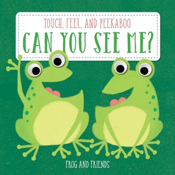 Board book Can You See Me? Frog Book