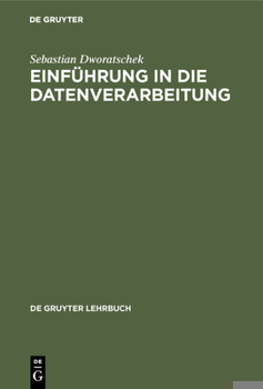 Hardcover Einführung in die Datenverarbeitung [German] Book