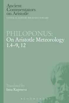 Paperback Philoponus: On Aristotle Meteorology 1.4-9, 12 Book