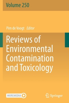 Paperback Reviews of Environmental Contamination and Toxicology Volume 250 Book