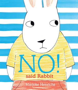 Hardcover No! Said Rabbit Book