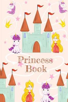 Paperback Princess Book: 100 graph paper 5x5 Pages 6 x 9 for men, women, boys, girls, kids, pupils princess and prince Book