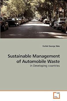 Paperback Sustainable Management of Automobile Waste Book