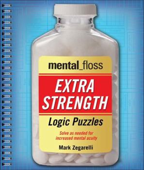 Paperback Mental_floss Extra-Strength Logic Puzzles Book