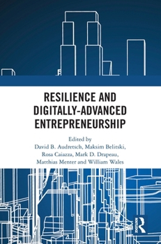 Hardcover Resilience and Digitally-Advanced Entrepreneurship Book