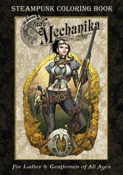 Paperback Lady Mechanika Steampunk Coloring Book