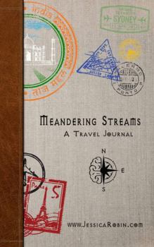 Perfect Paperback Meandering Streams Travel Journal Book