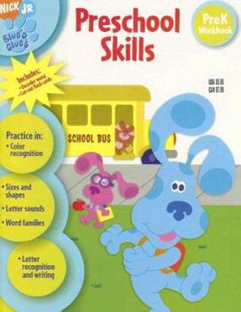 Paperback Blue's Clues Preschool Skills [With Decoder Wand and Cut-Out Flash Cards] Book