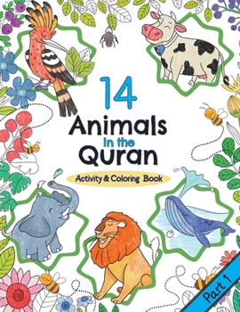 Paperback 14 Animals in the Quran: Activity & Coloring Book