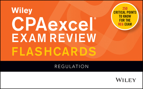 Paperback Wiley's CPA Jan 2022 Flashcards: Regulation Book