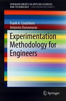 Paperback Experimentation Methodology for Engineers Book