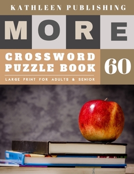 Senior Crossword Puzzle books: cool crossword puzzles for adults | More Crosswords Quiz for beginners Large Print for adults & senior perfect gifts ... Grandmom made in USA (crossword books quick)