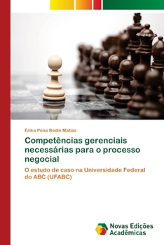 Paperback Competências gerenciais necessárias para o processo negocial [Portuguese] Book
